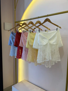 CONJUNTO CLICIANE (BATA DE RENDA) - comprar online