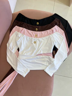 CROPPED ANY (MANGA LONGA) - comprar online