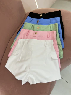 SHORT ALFAIATARIA 1 BOTÃO - comprar online
