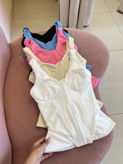 CORSELET MAVI
