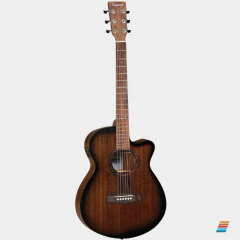 Violão Tanglewood Crossroads TWCR DE Super Folk Whiskey Barrel Burst Satin