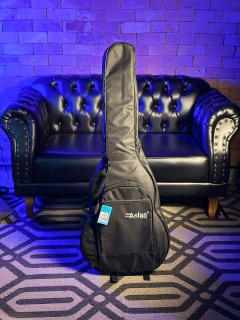 C103L Capa para Violão Folk Luxo Premium Preta