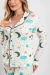 Pijama americano longo lua - comprar online