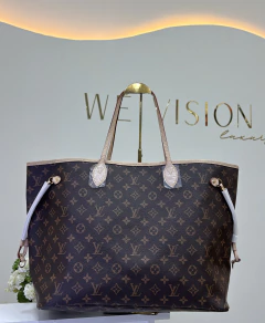 Bolsa Neverfull LV G + Carteira - comprar online