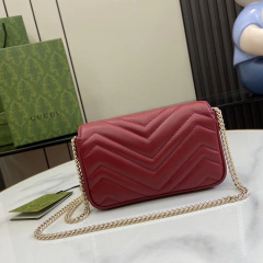 Bolsa GG Marmont | Cherry Mini na internet