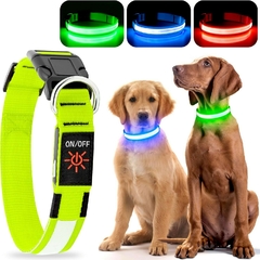 ¡PROMOCIÓN 2x1! | COLLAR PARA PERROS CON LUZ LED LIGHTCAN™ + CEPILLO SACA PELUSAS DE REGALO - comprar online