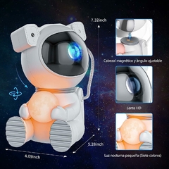 PROYECTOR ASTRONAUTA LED 360° - comprar online