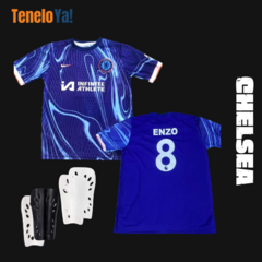 ¡PROMOCIÓN! | CONJUNTO DE FÚTBOL EUROPEO PARA NIÑO + CANILLERAS DE REGALO - tienda online