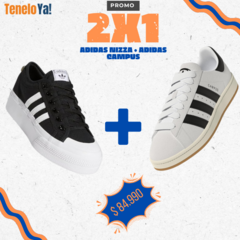 ¡PROMO 2x1! | ADIDAS NIZZA + ADIDAS CAMPUS - comprar online