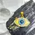 Dijes de Ojo Turco de acero quirúrgico y strass - comprar online