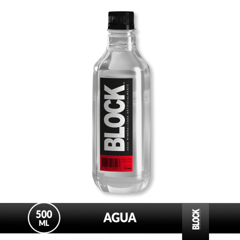 AGUA MINERAL BLOCK 500ml - comprar online