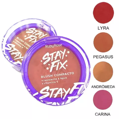 Blush Compacto Stay Fix Ruby Rose