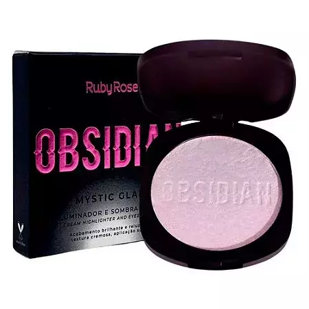 Iluminador e Sombra Pigmentada Obsidian - Ruby Rose - comprar online