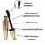 Máscara de Cílios Efeito Boneca Belle Angel 18ml - Mimimey - Cosméticos e Perfumaria
