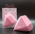 Esponja para maquiagem Diamante rosa