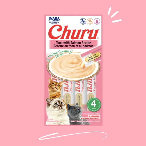 Churu Snack para gatos Pack x4 tubos - comprar en línea