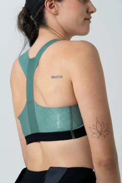 Safetti Top Fem Semplicitá Cadet Blue - Safetti