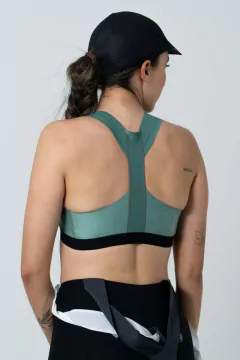 Safetti Top Fem Semplicitá Cadet Blue - comprar online