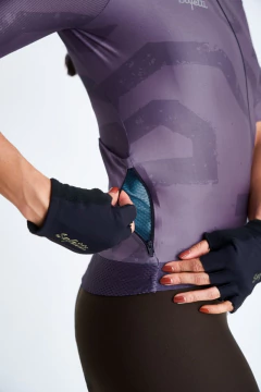 Safetti Jersey Fem Engraved Purple na internet