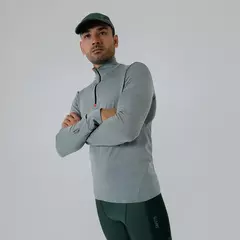 Imagem do Safetti Camiseta ML Corrida Masc ACTIVE Cinza