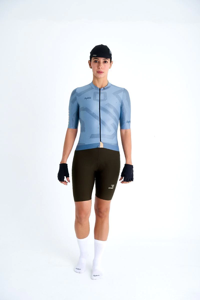 Safetti Jersey Fem Engraved Blue