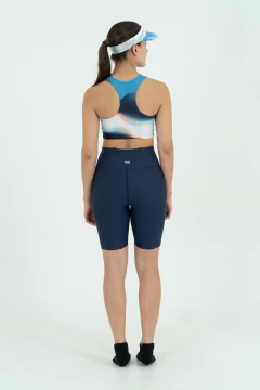 Safetti Bermuda de Corrida Feminina Titán Marinho - comprar online