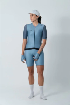 Safetti Jersey Fem Semplicitá Azul Polvo