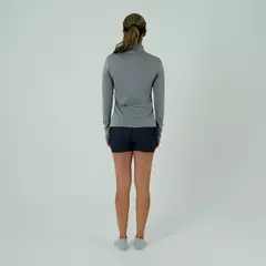 Safetti Camiseta ML Corrida Fem ACTIVE Cinza - Safetti