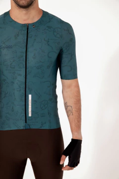 Imagem do Safetti Jersey Masc Classic Parts Esmeralda