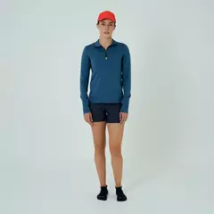 Safetti Camiseta ML Corrida Fem ACTIVE Azul - loja online