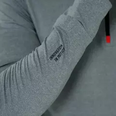 Safetti Camiseta ML Corrida Masc ACTIVE Cinza na internet