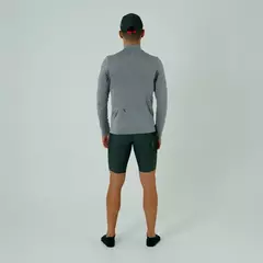 Safetti Camiseta ML Corrida Masc ACTIVE Cinza - Safetti