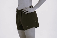 Safetti Short de Corrida Fem Mezzanotte Preto - Safetti