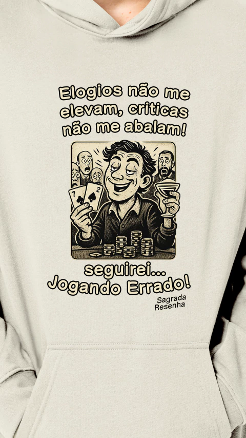 MOLETOM - Elogios não me elevam (2) - comprar online