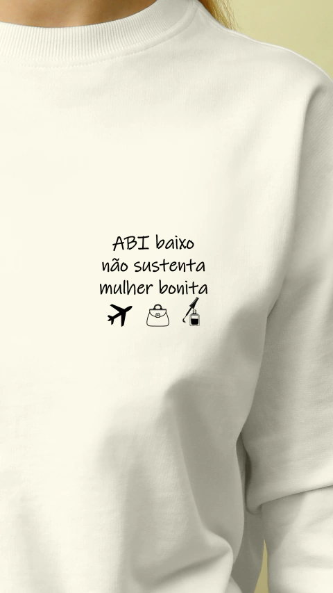 100toca/100bolso - "ABI baixo não sustenta mulher bonita." - comprar online