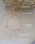 Pulseira coração e pérola - ouro na internet