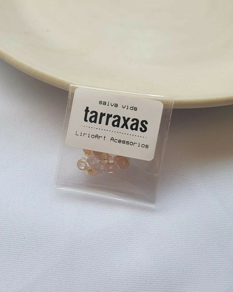 Tarraxa com 6 pares - Banhado a Ouro 18K - comprar online