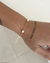 Pulseira pérola média - ouro - loja online