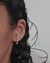 Brinco ear hook bolinha