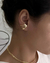 Brinco Ear Hook 3 Fios Ouro