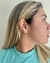 Brinco Ear Hook 3 Fios Ouro - loja online