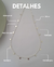 Choker medalhas penduradas na internet