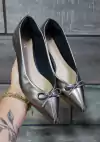 Sapatilha Elegance Prata Velho