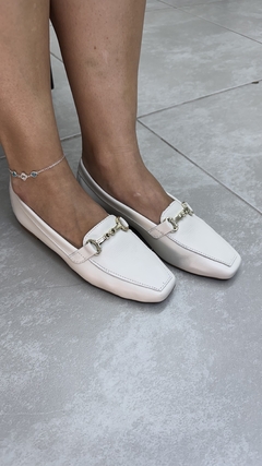 Mocassim Loafer Off White - comprar online