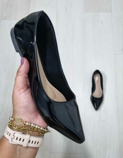 Sapatilha Verniz Preto