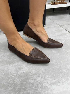 Sapatilha Ariane Marrom - Scarpa Ideale Calçados 