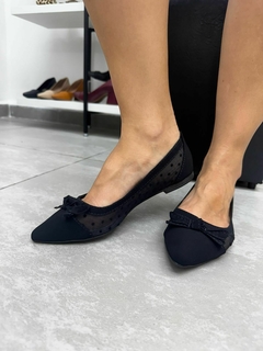 Sapatilha Poá Preto - comprar online
