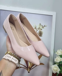Sapatilha Verniz Rosa