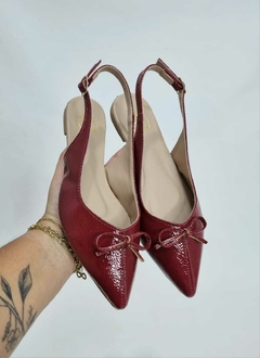Sapatilha Chanel Malbec Vermelho