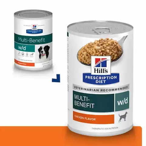 Hills Prescription Diet Multi Benefit W/D Lata Dog - comprar en línea